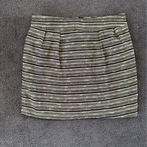 Mossimo Black and White Patterned Top